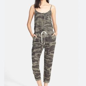 Enza Costa Linen Strappy Jumpsuit